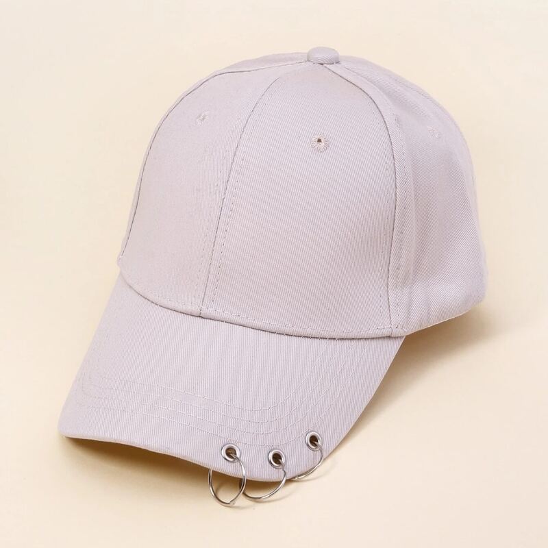 

Guys Ring Decor Baseball Cap, Beige