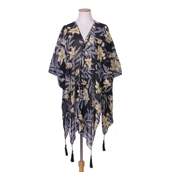 

Floral Print Shawl Scarf, Multicolor