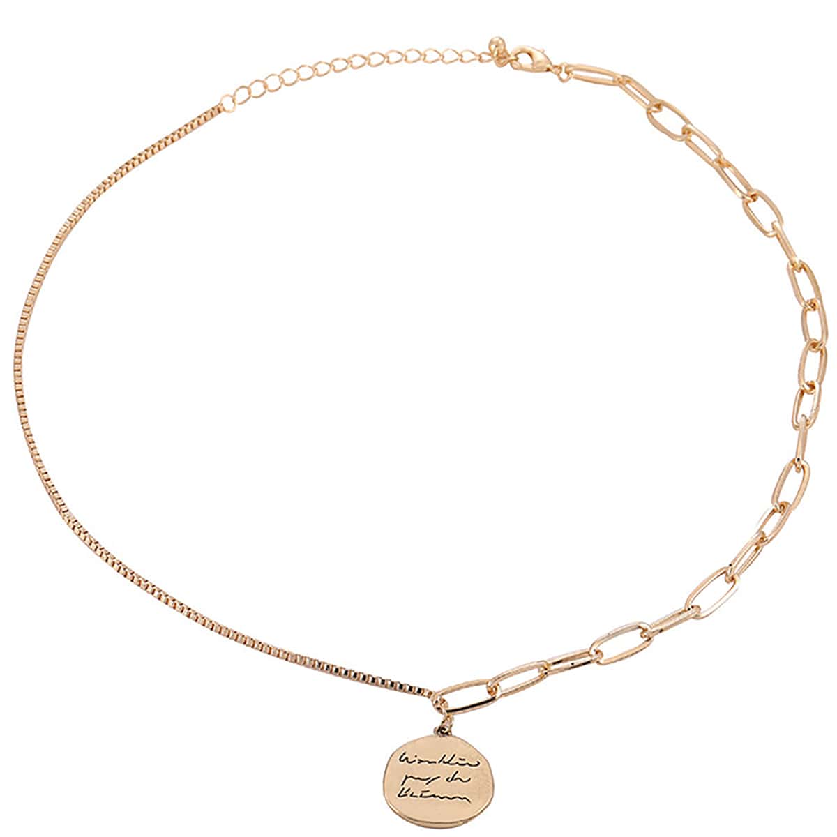 

Letter Pendant Necklace, Gold