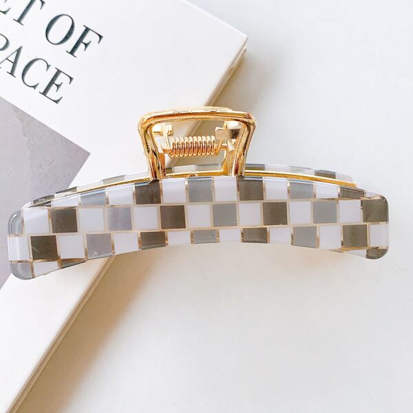 

Plaid Hair Claw, Multicolor