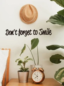 Slogan Graphic Wall Sticker | SHEIN USA