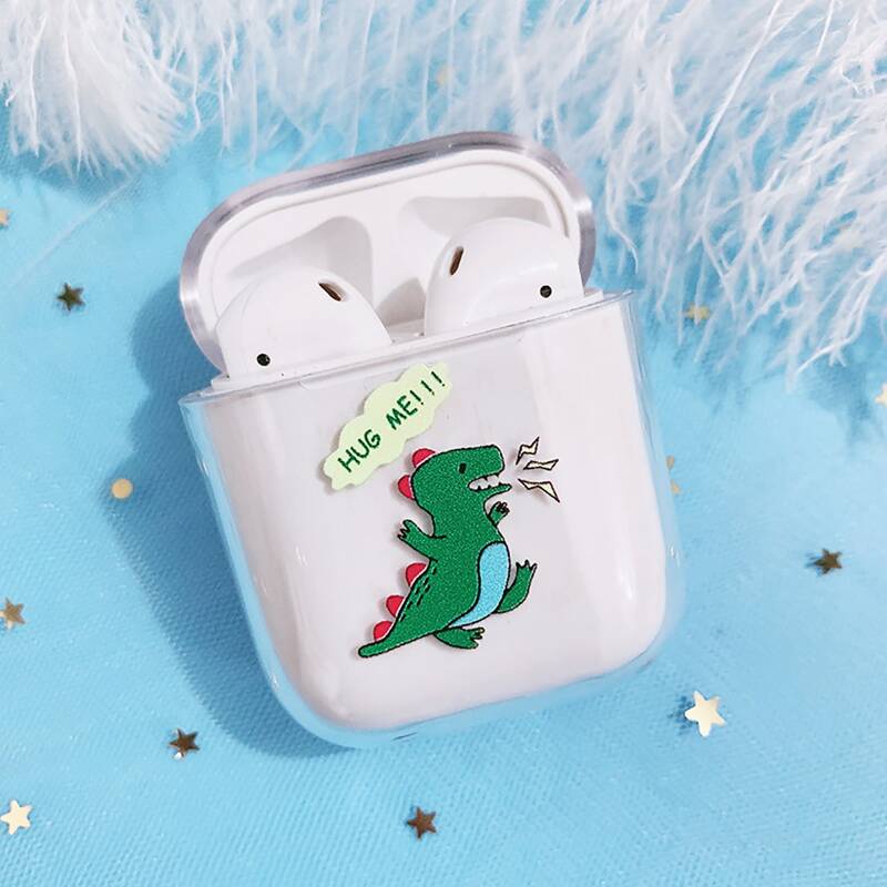 

Cartoon Dinosaur Airpods Case, Multicolor