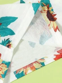 Girls Sunflower Print Cami Top - Multicolor - View 5