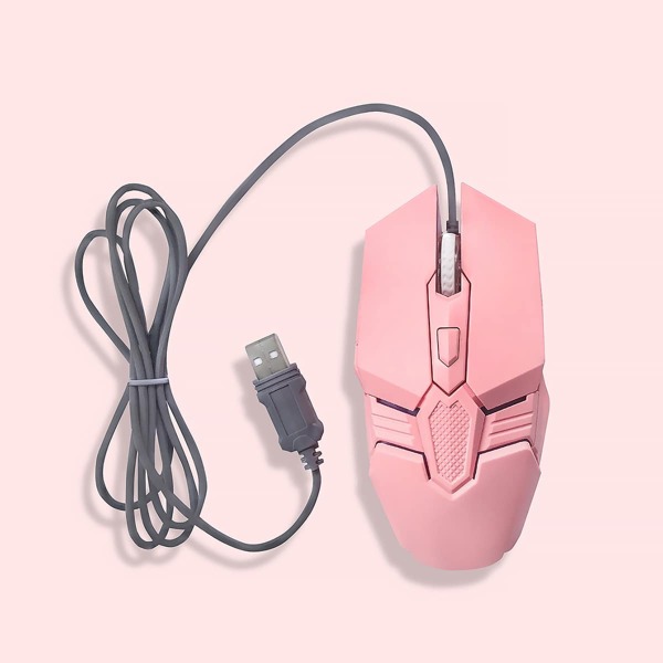 

Luminous Wired Mouse, Pink