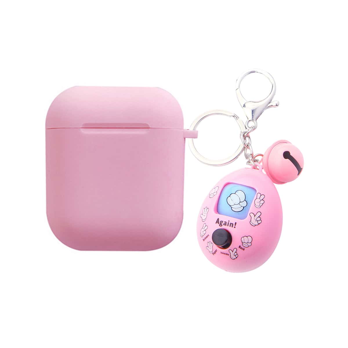 

Bell Drop Airpods Case, Baby pink