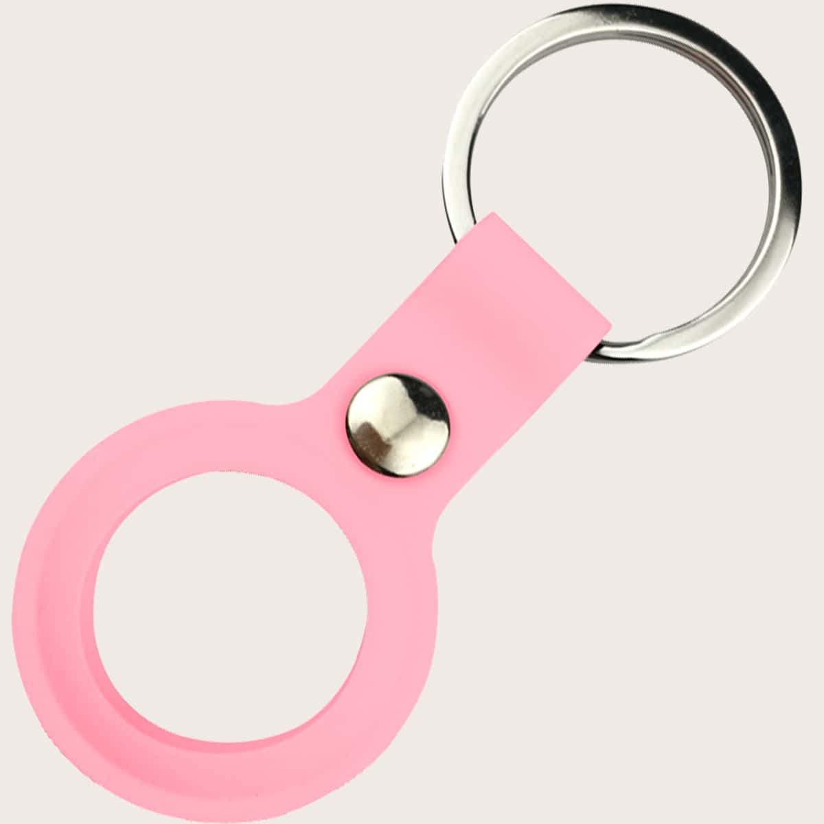 

Ring Linked AirTag Case, Baby pink