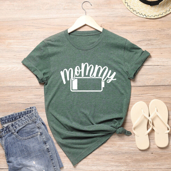 

Plus Letter Graphic Tee, Green