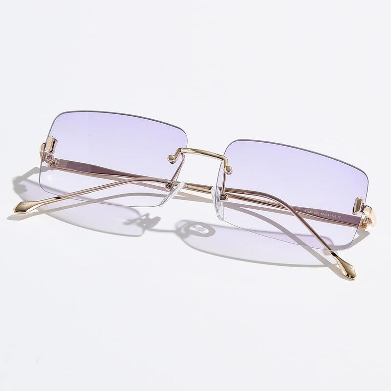 

Rimless Tinted Lens Sunglasses