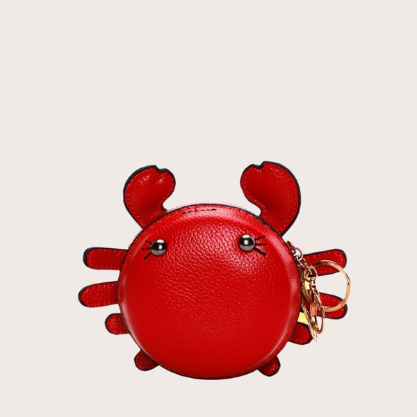 

Kids Cartoon Design Small Wallet, Red