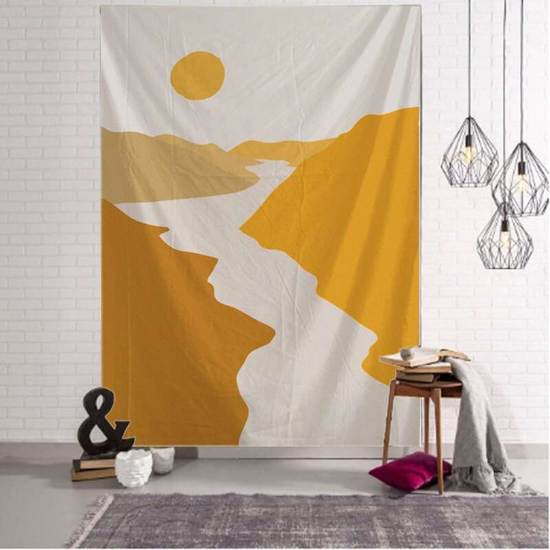 

Sun Graphic Tapestry, Multicolor