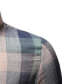 Manfinity Homme Men Plaid Button Up Shirt - Multicolor - View 4