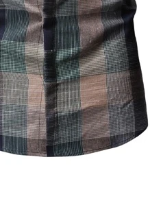 Manfinity Homme Men Plaid Button Up Shirt - Multicolor - View 6