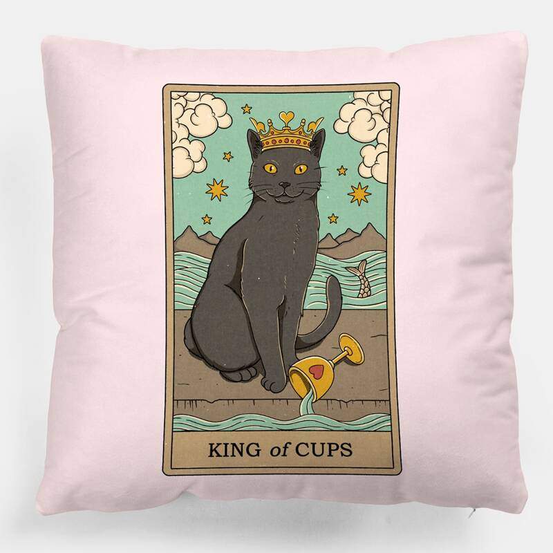

Cat Cushion Cover Without Filler, Multicolor