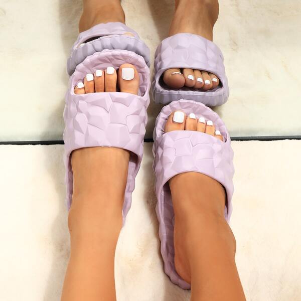 

Minimalist Textured Slides, Purple