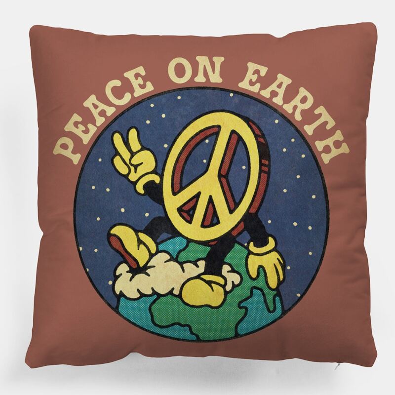 

Cartoon Cushion Cover Without Filler, Multicolor