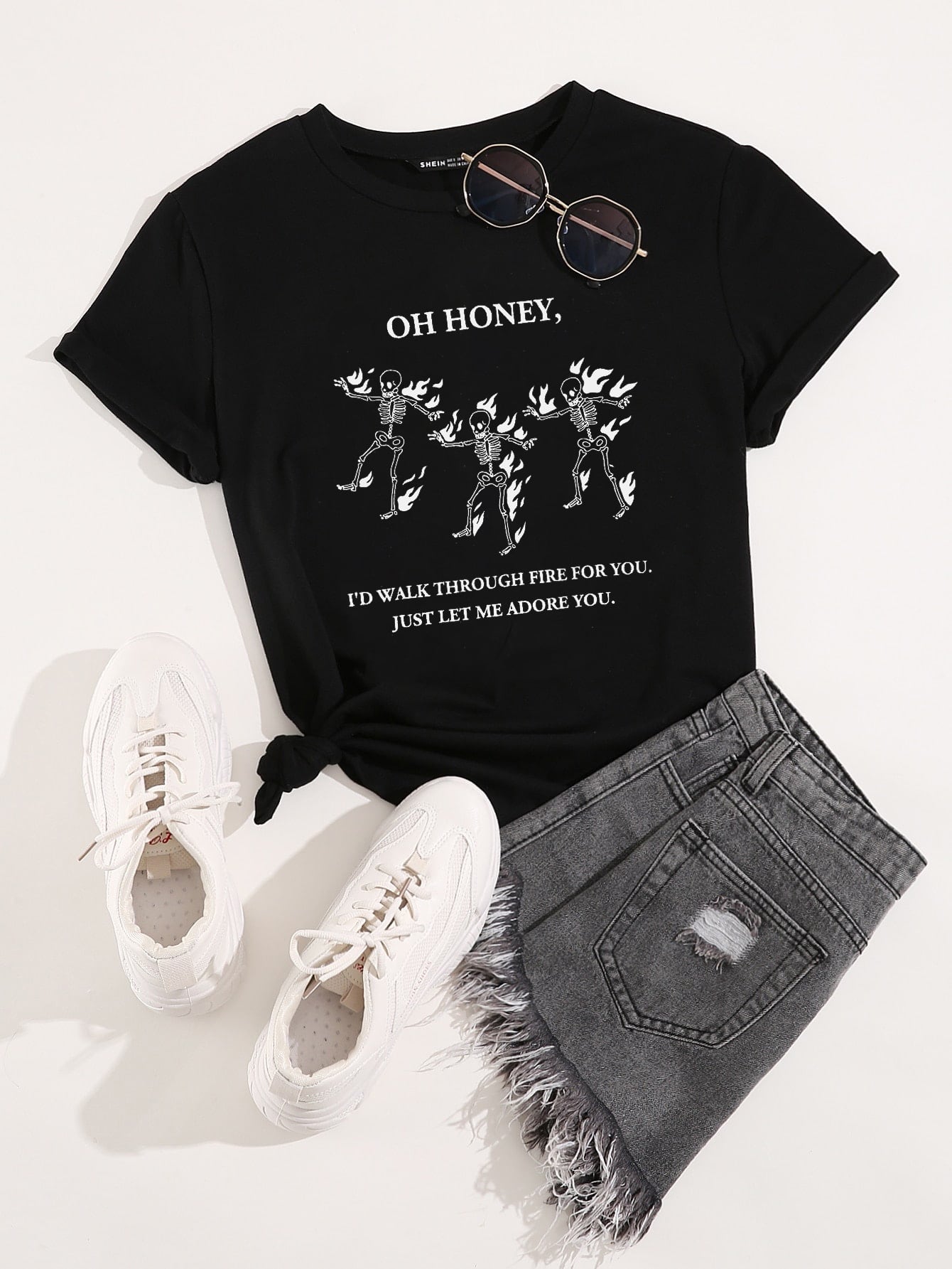 Camisetas Halloween Casual | Moda de Mujer | SHEIN México