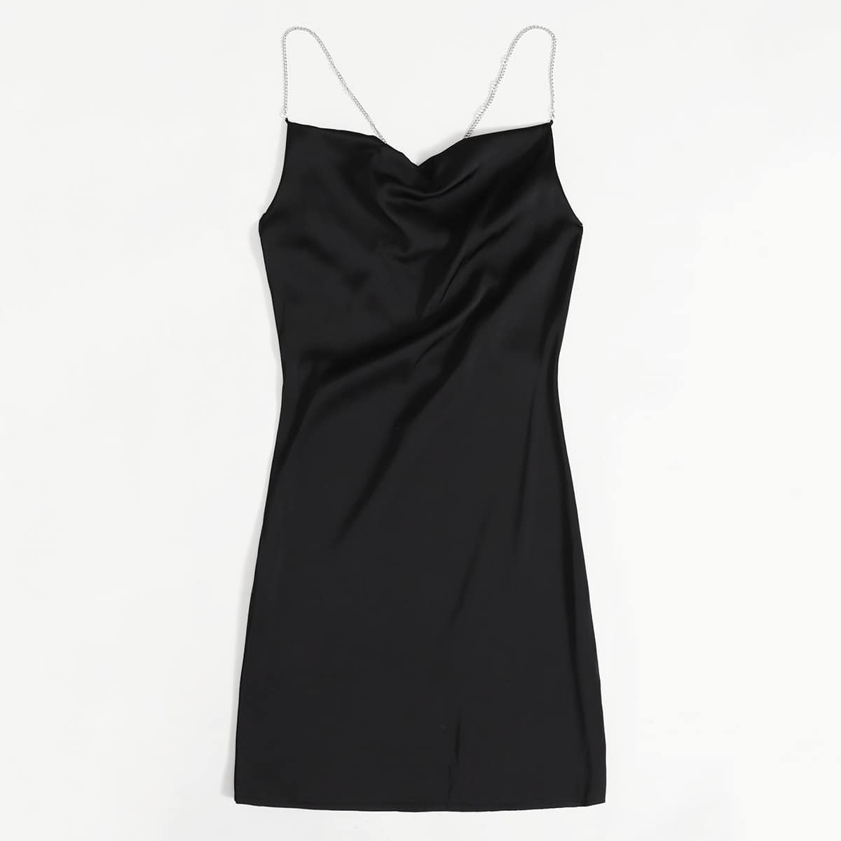 

Chain Cami Dress, Black