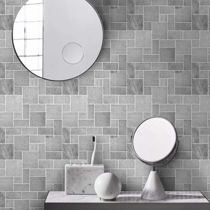 

25pcs Plaid Water Proof Water Sticker, Multicolor