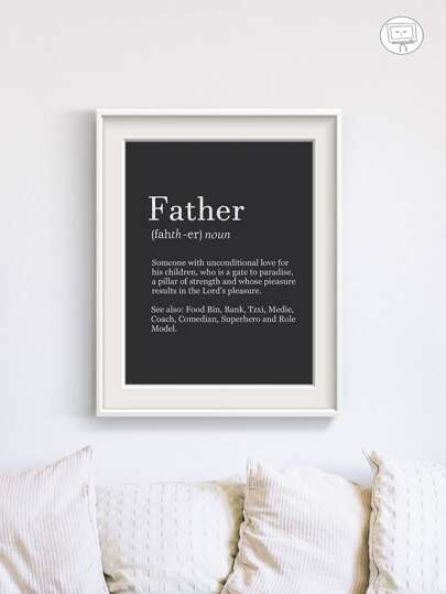 Slogan Graphic Father