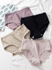 Bragas de niñas Liso - Multicolor - Ver 1
