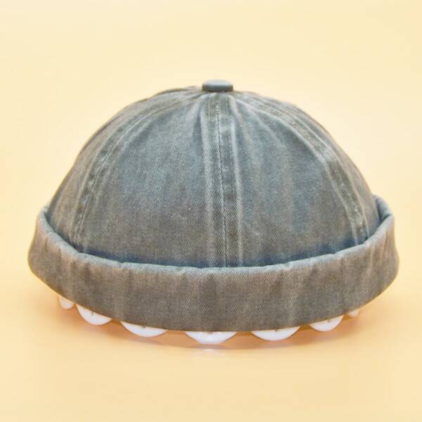 

Toddler Boys Minimalist Docker Hat, Dark grey