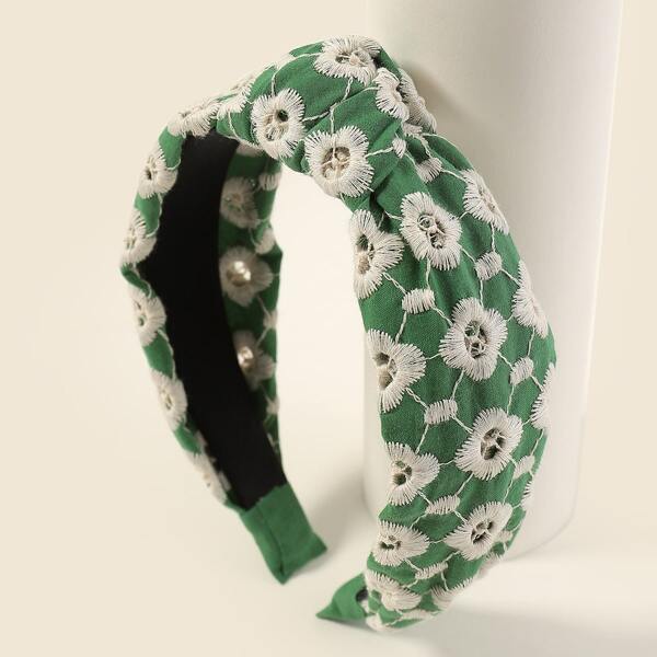 

Embroidery Detail Headband, Multicolor