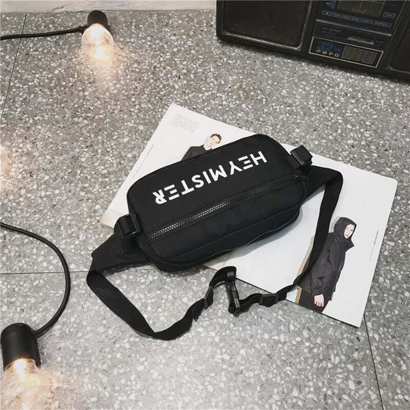 

Guys Letter Graphic Sling Bag, Black