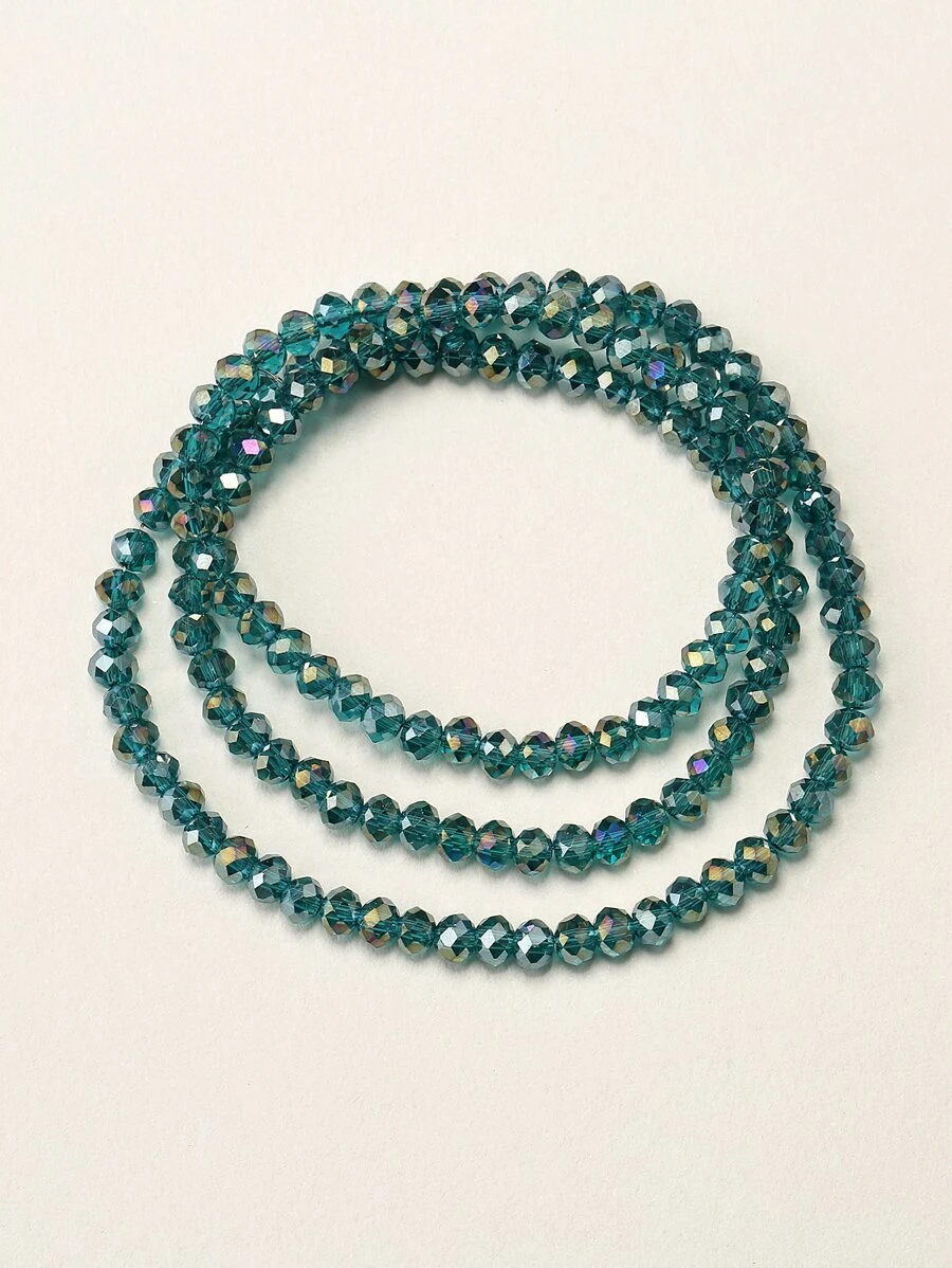 4MM 釘珠DIY首飾配件 - 青碧色 - 查看 1