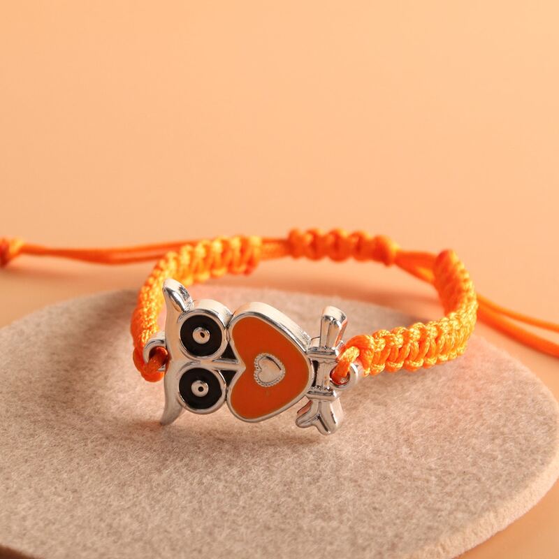 

Heart Rope Bracelet, Yellow