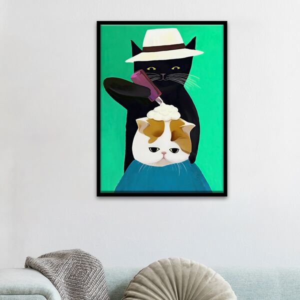 

Cartoon Graphic Diamond Painting Without Frame, Multicolor