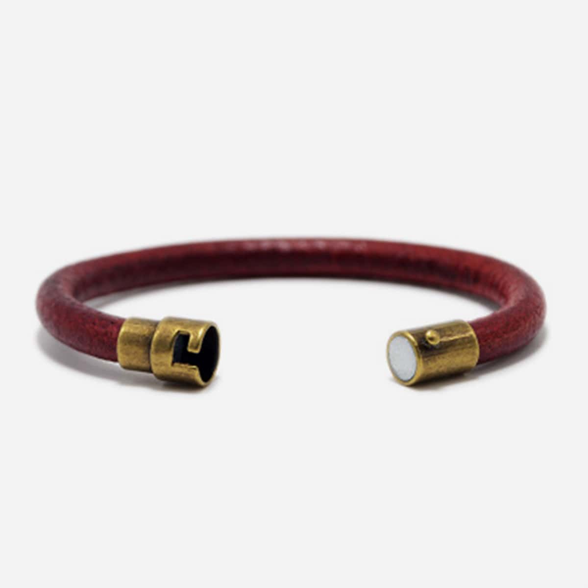 

Simple Leather Bracelet, Brown