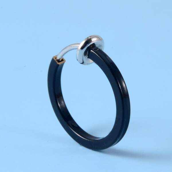 

Men Simple Nose Ring, Black