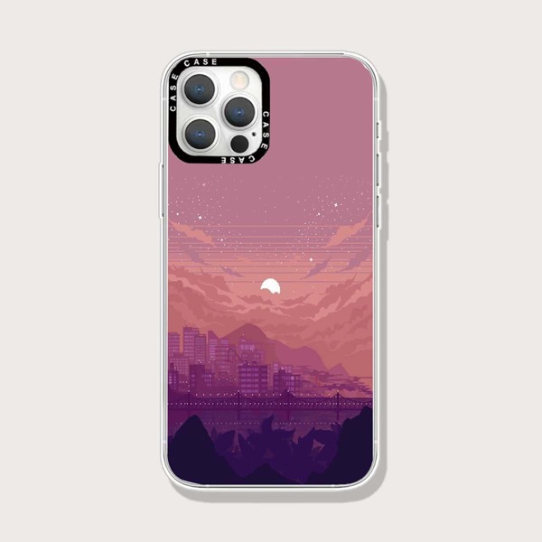 

Landscape Print Phone Case, Multicolor