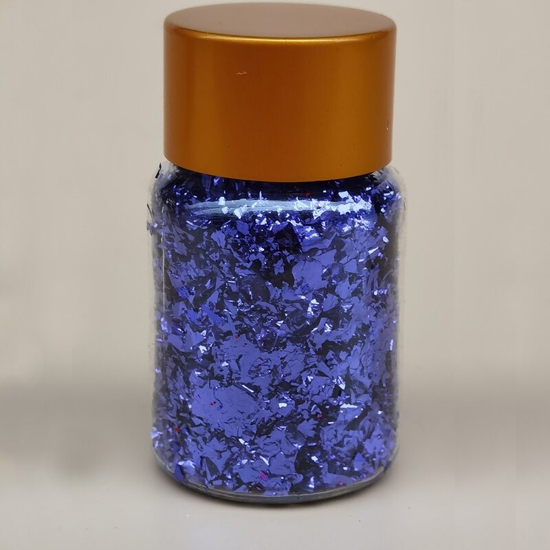 

1box Glitter Nail Art Decoration, Royal blue