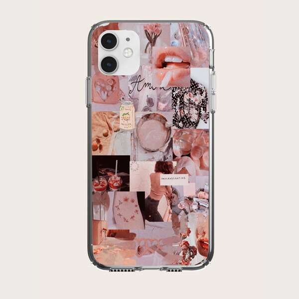 

Mix Pattern Phone Case, Multicolor
