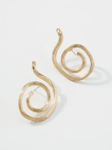 Pendientes estructurados - Amarillo Oro - Ver 2