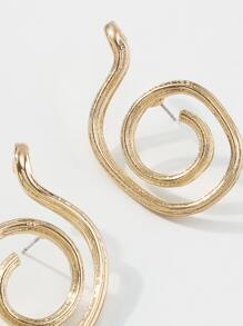 Pendientes estructurados - Amarillo Oro - Ver 3