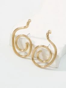 Pendientes estructurados - Amarillo Oro - Ver 4