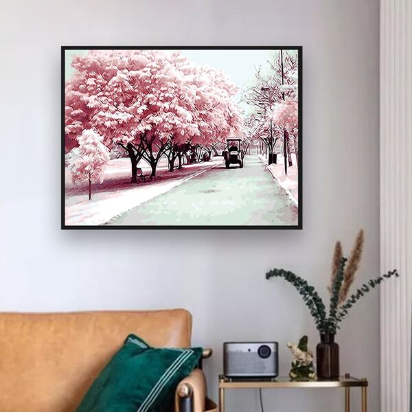 

Scenery Pattern Diamond Painting Without Frame, Multicolor