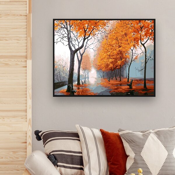 

Scenery Pattern Diamond Painting Without Frame, Multicolor