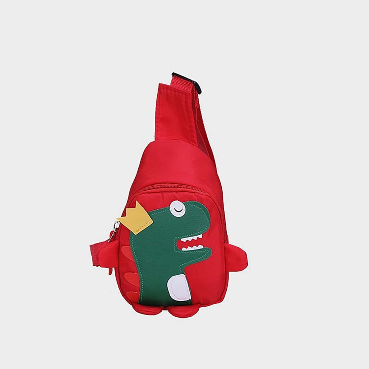

Cartoon Graphic Sling Bag, Red