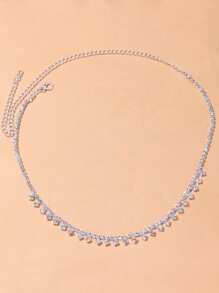 Rhinestone Decor Necklace