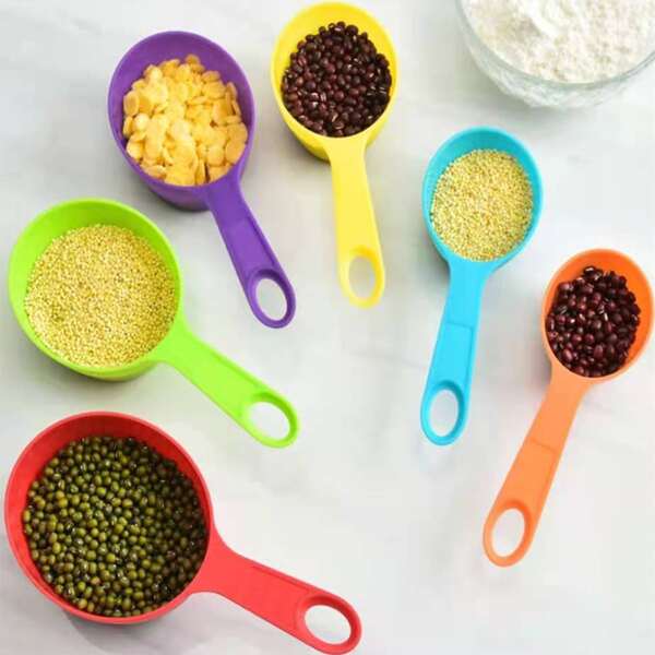 

12pcs Random Color Measuring Spoon Set, Multicolor