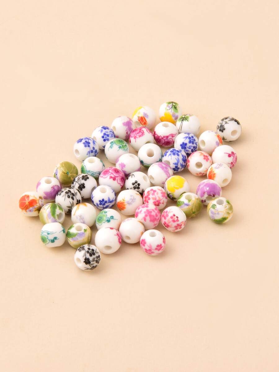 45 Piezas De Accesorios Para La Joyería Diy Con Cuentas - Multicolor - Ver 1