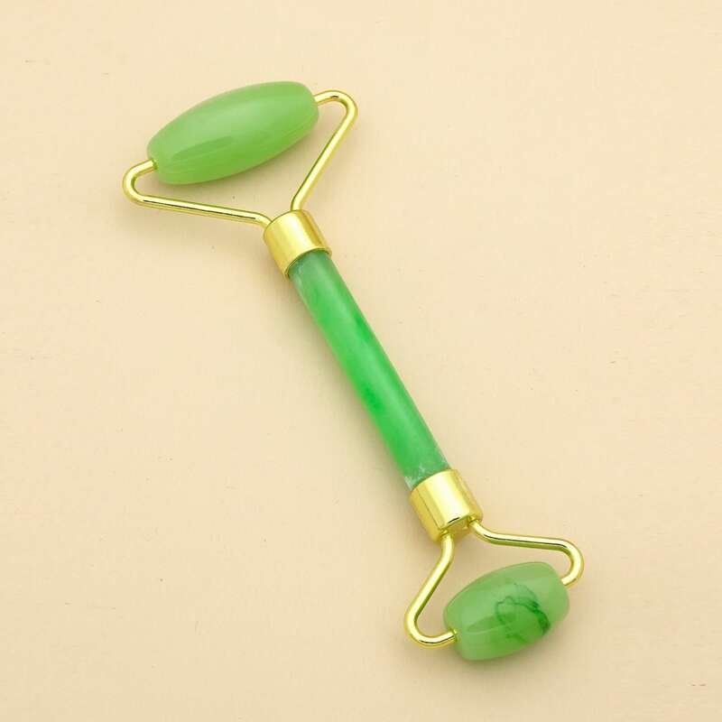 

1pc Dual-ended Massage Roller, Mint green