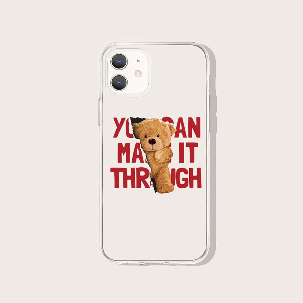 

Cartoon Bear Phone Case, Multicolor