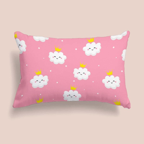 

Kids Cloud Print Pillowcase Without Filler, Multicolor