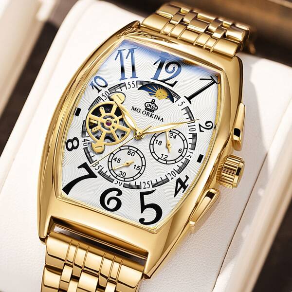 

Men Triple Dial Mechanical Watch