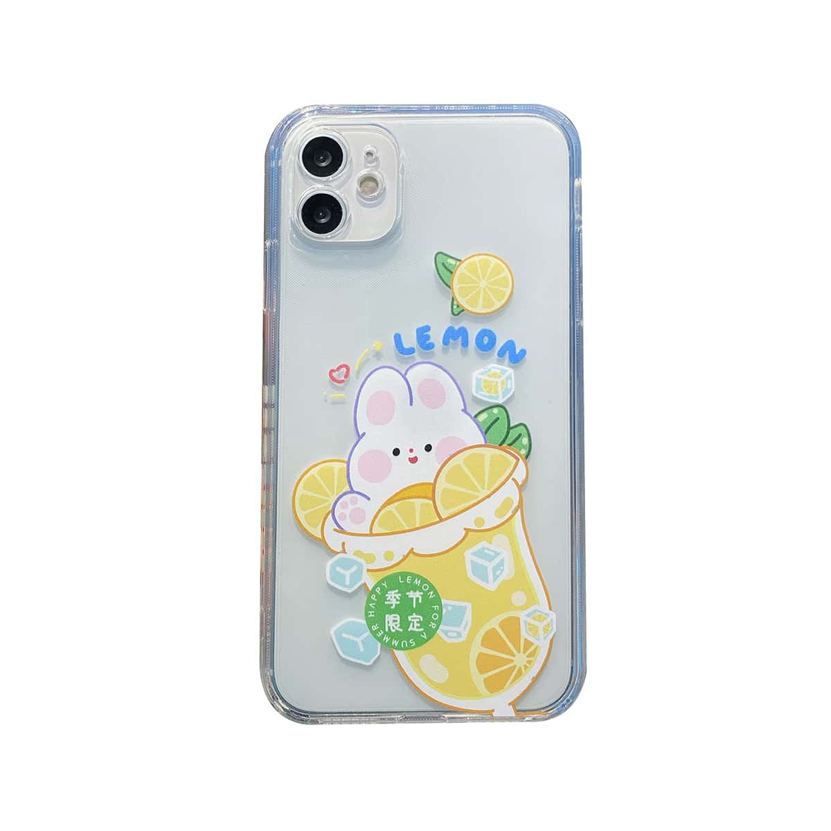 

Cartoon Clear Phone Case, Multicolor