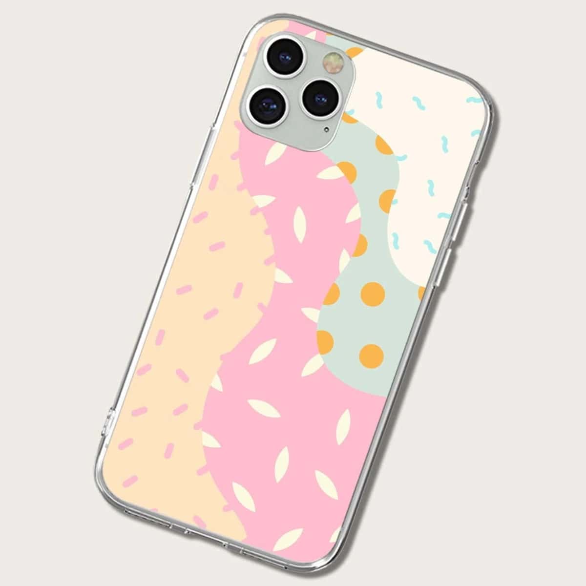 

Colorblock Phone Case, Multicolor